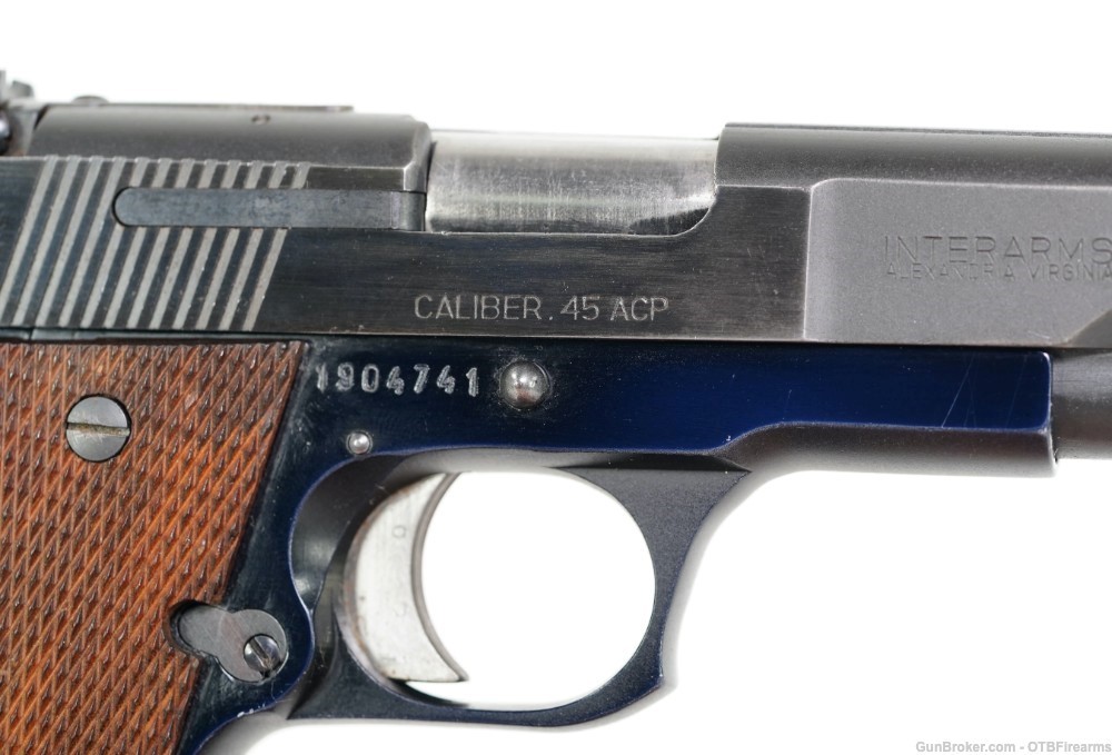 Star Model PD 45 acp with wood grips and original box-img-13