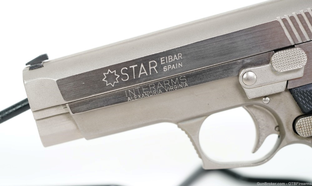 Star Firestar 40 S&W with original box nickel with 1 mag-img-4