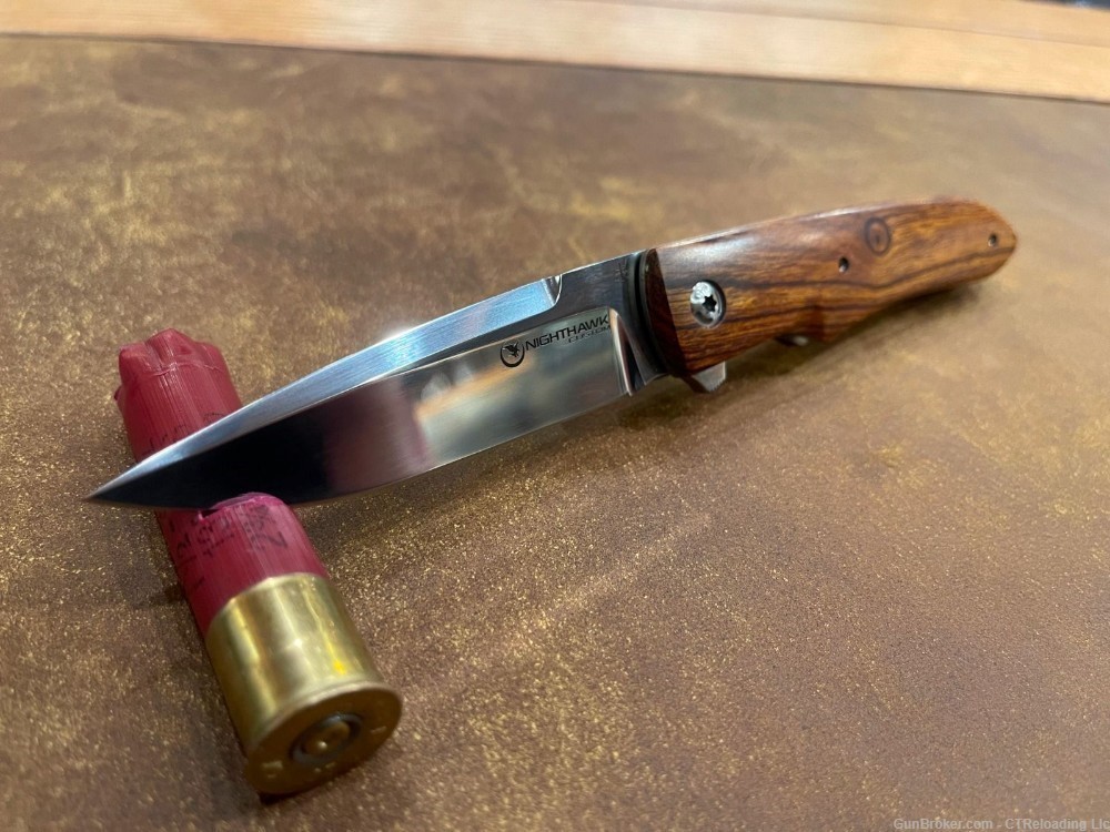 NIGHTHAWK CUSTOM CLARK CUSTOM 3" BLADE FOLDING KNIFE MODEL# K206-img-0