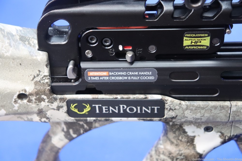 TenPoint Nitro 505 Crossbow ACUslide EVO-X Elite Scope Veil Alpine Camo FPS-img-21