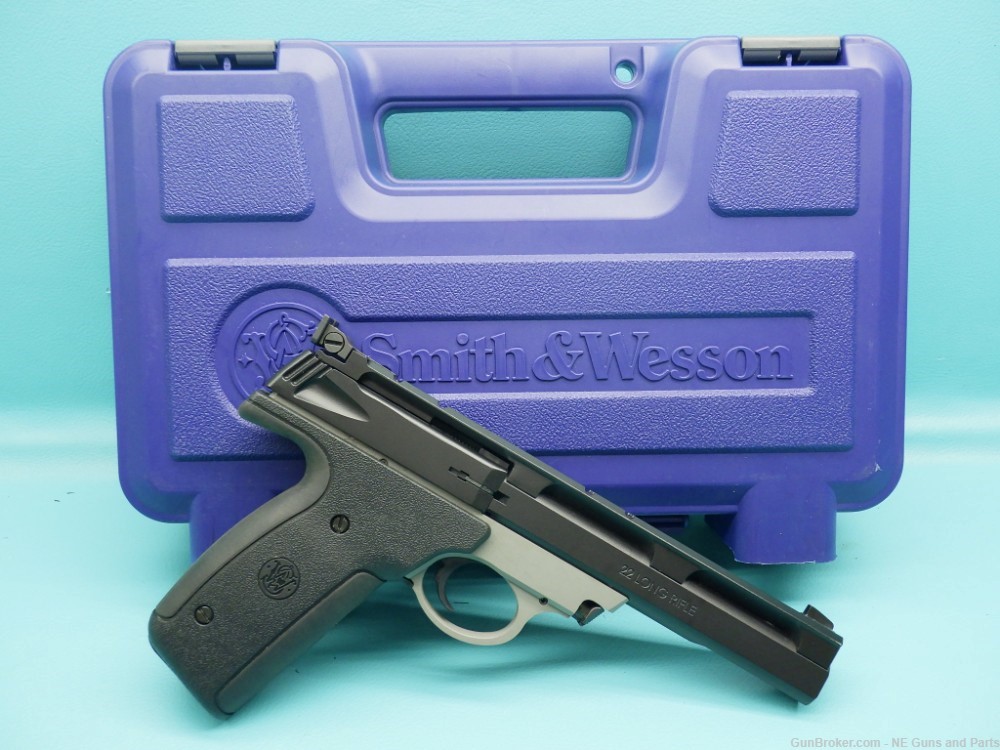 Smith & Wesson 22A-1 .22LR 5 1/2" bbl Pistol W/ Box + 2 Mags-img-0