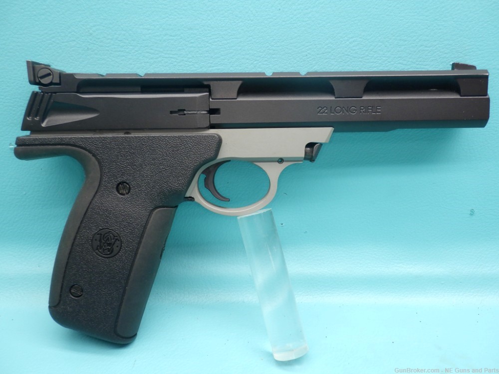 Smith & Wesson 22A-1 .22LR 5 1/2" bbl Pistol W/ Box + 2 Mags-img-1