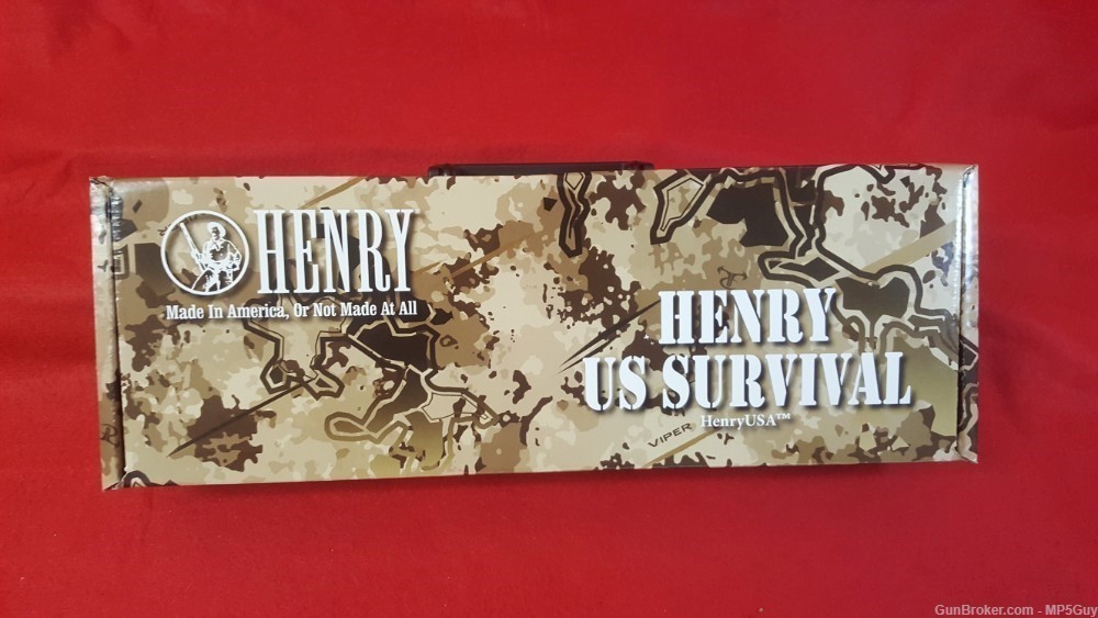 [e2043] NIB Henry US Survival 22LR Camo H002VWP-img-5
