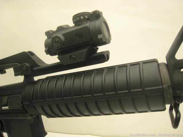 Bushmaster A2 14.5 Carry Handel Upper 5.56 HBAR Sig Red Dot Aimpoint-img-9