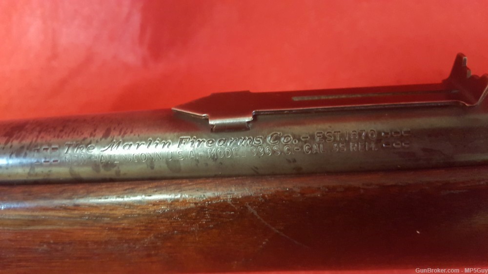 [e4650] Marlin Model 336 Sporting Carbine 35 Remington-img-8