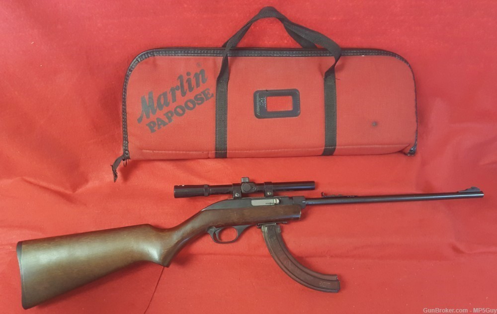 [e3804] Marlin Model 70P Papoose Takedown 22LR-img-0