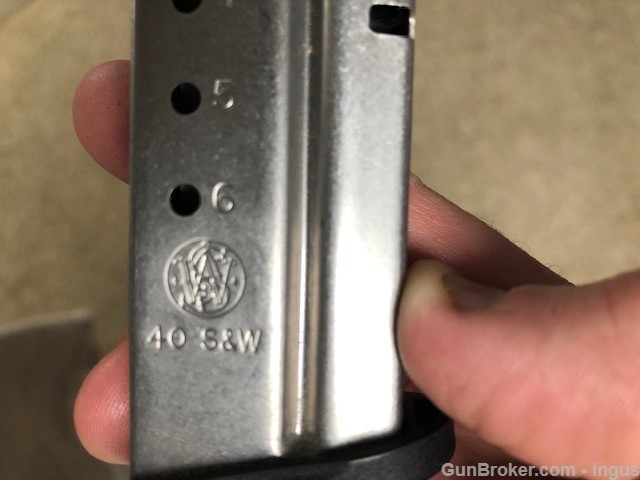 SMITH & WESSON M&P SHIELD 40S&W 6RD MAGAZINE 19933 (NEW)-img-7