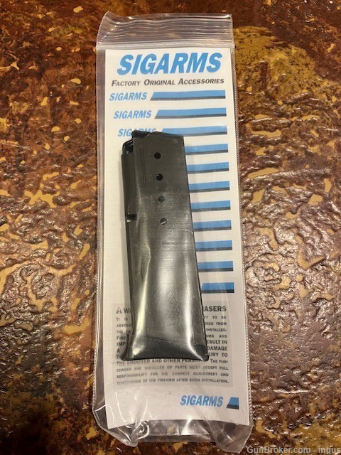 SIG P239 FACTORY PHOSPHATE FINISH 40S&W 7RD MAGAZINE (EXCELLENT)-img-0