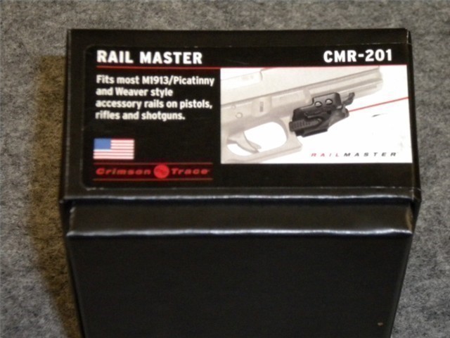 RUGER CRIMSON TRACE RAIL MASTER LASER CMR-201-img-0