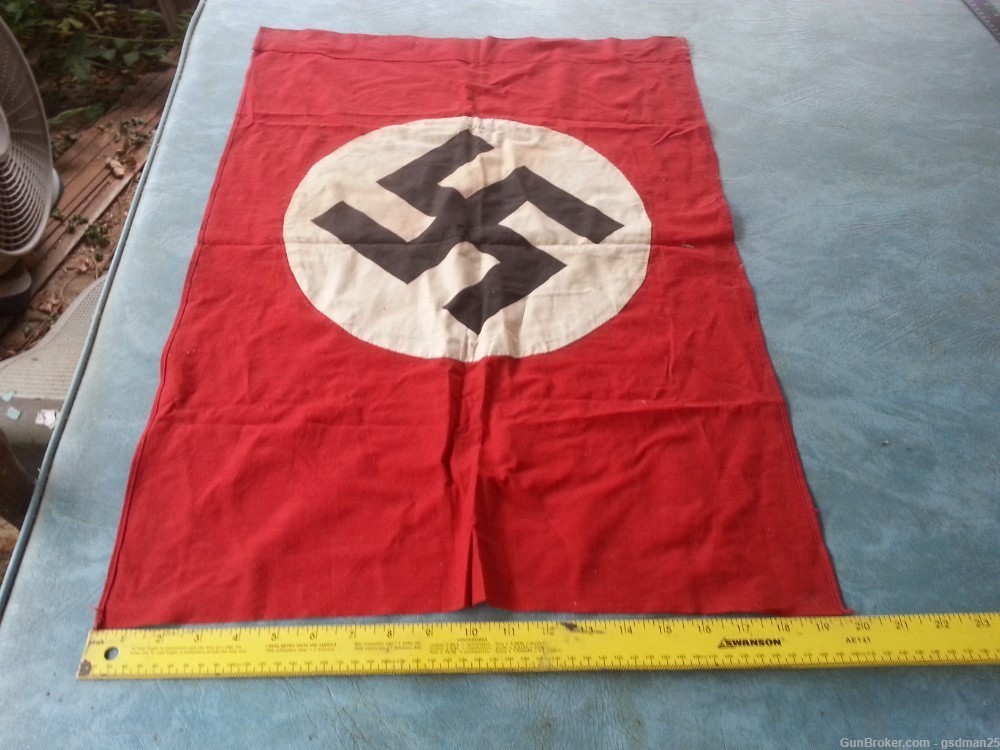 WW2 German NSDAP SA Flag political WWII Double Sided-img-1