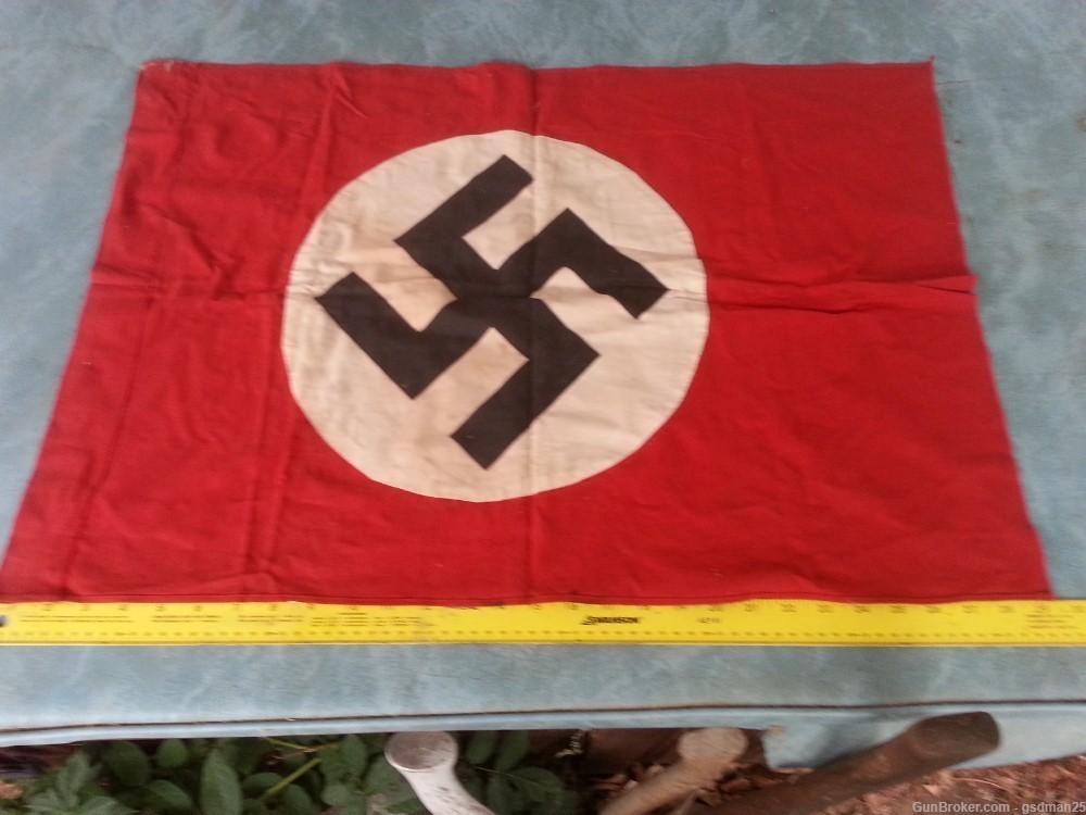 WW2 German NSDAP SA Flag political WWII Double Sided-img-0