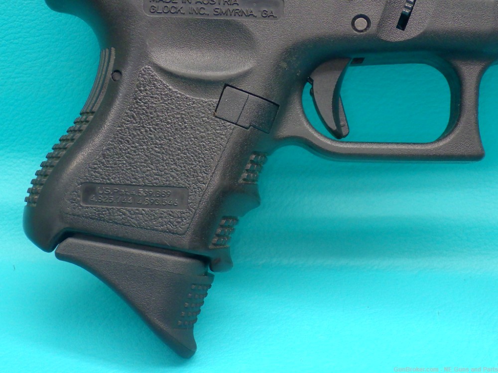 Glock 26 Gen 3 9mm 3.46" Stainless bbl Pistol W/ Night Sights & Extras -img-1