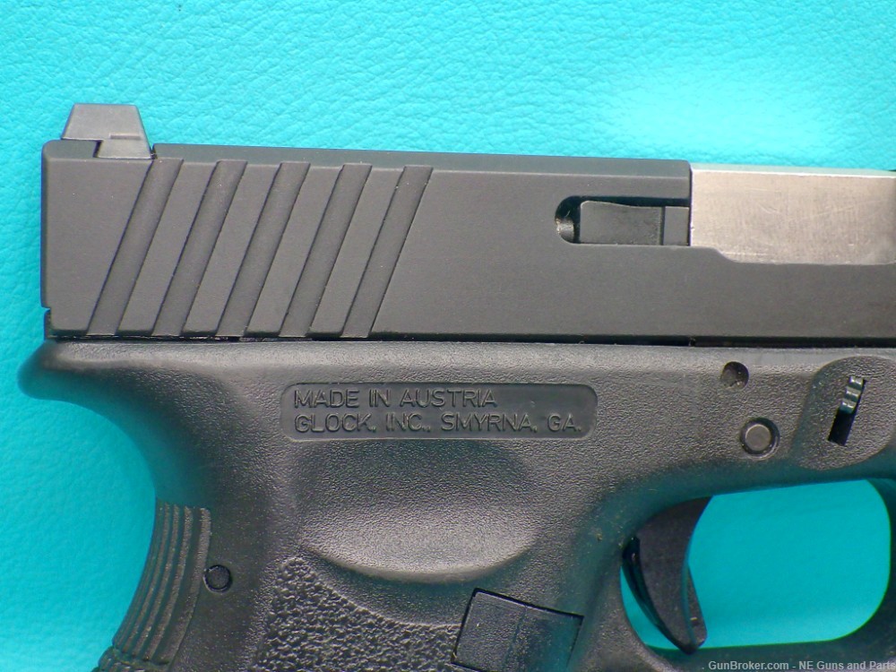 Glock 26 Gen 3 9mm 3.46" Stainless bbl Pistol W/ Night Sights & Extras -img-2