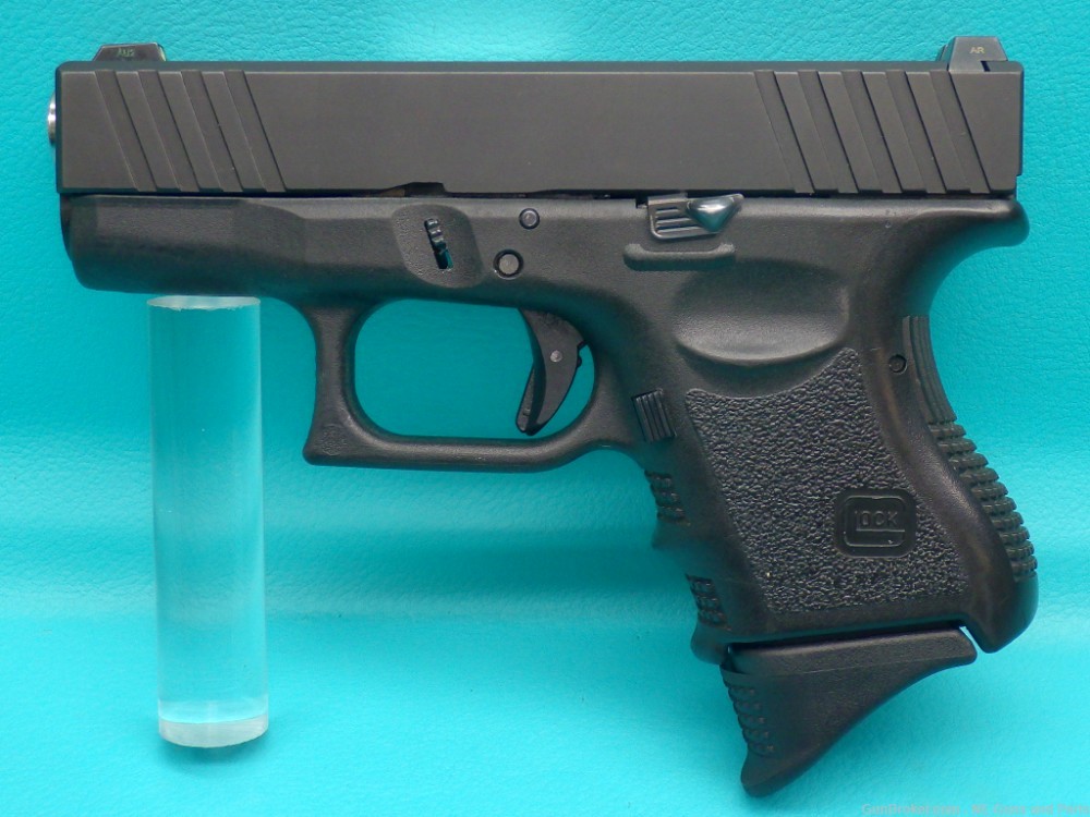 Glock 26 Gen 3 9mm 3.46" Stainless bbl Pistol W/ Night Sights & Extras -img-4
