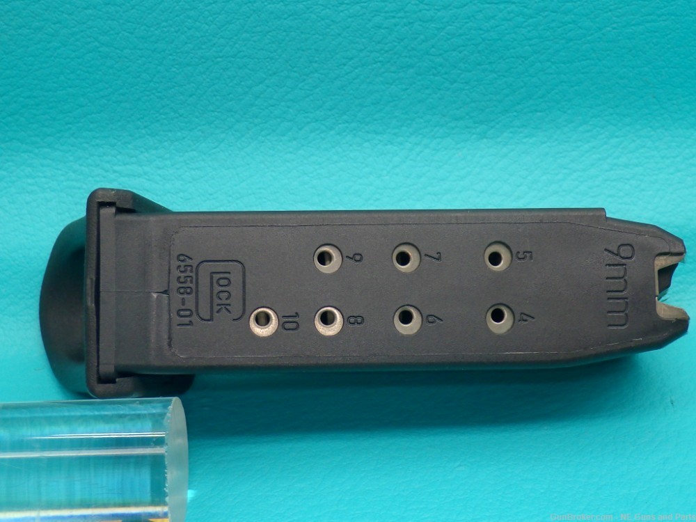 Glock 26 Gen 3 9mm 3.46" Stainless bbl Pistol W/ Night Sights & Extras -img-17