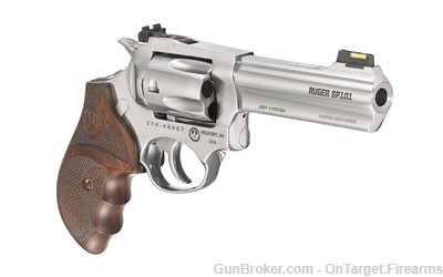 Ruger SP101 Match Champion 4in 5Rd .357Mag revolver, fiber optic sight-img-1