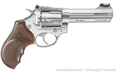 Ruger SP101 Match Champion 4in 5Rd .357Mag revolver, fiber optic sight-img-0