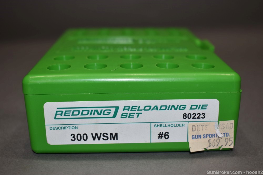 Excellent Redding #80223 300 WSM Full Length Reloading Dies-img-1