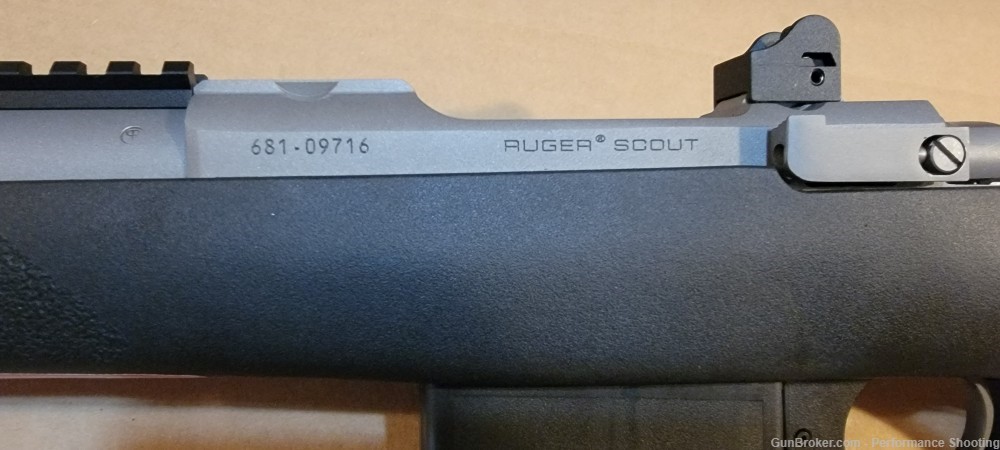 Ruger KM77 Gun Sight Scout Rifle 308 WIN 16" Barrel-img-4