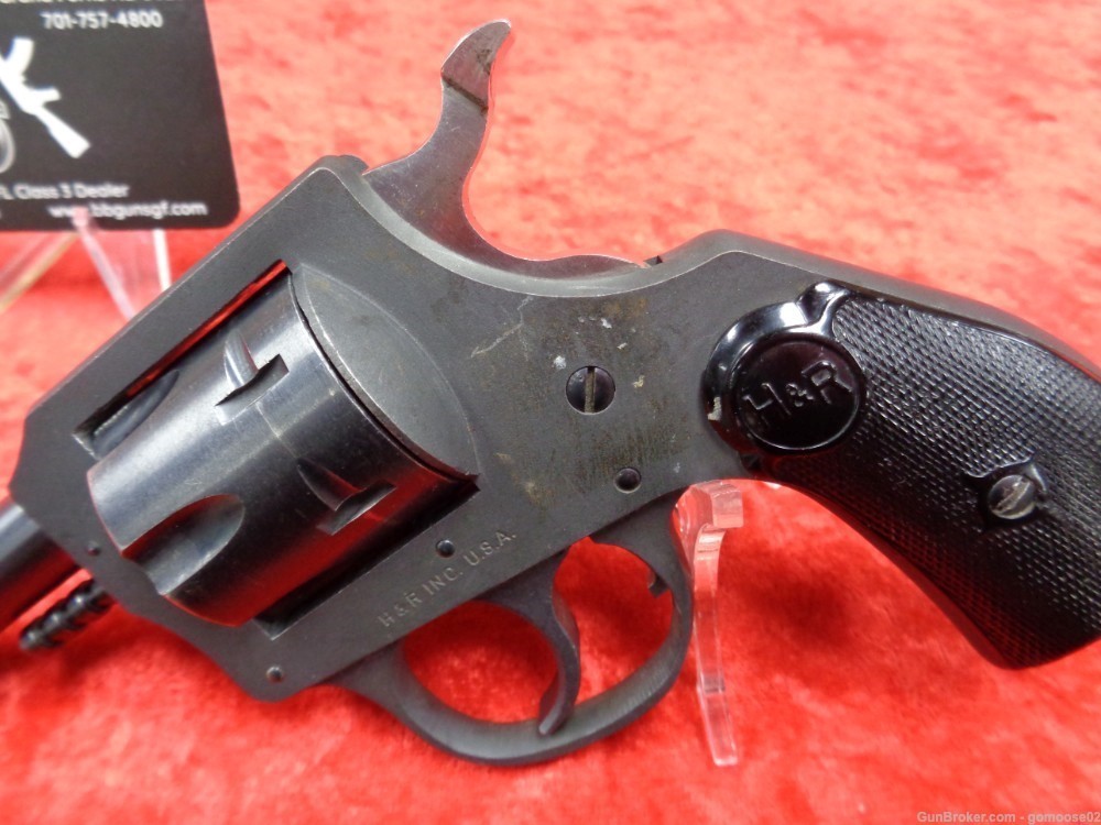 H&R Model 622 22 LR Short Snub Nose Double Action Revolver 6 Shot WE TRADE!-img-6