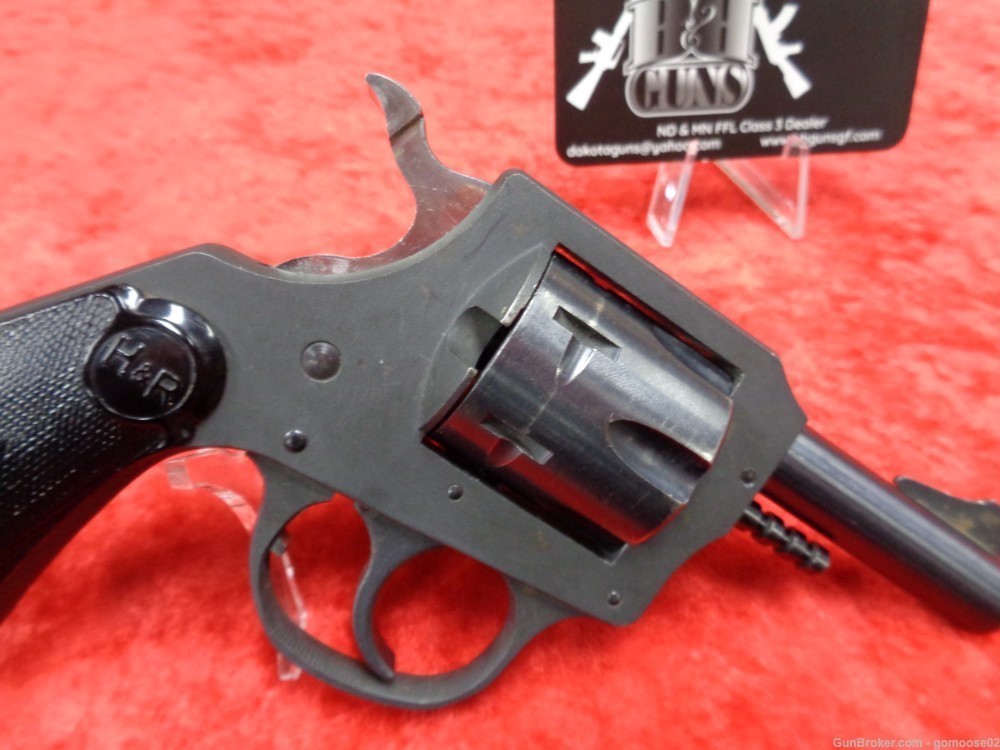 H&R Model 622 22 LR Short Snub Nose Double Action Revolver 6 Shot WE TRADE!-img-2