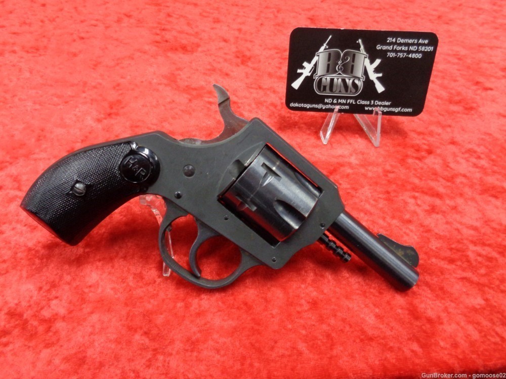 H&R Model 622 22 LR Short Snub Nose Double Action Revolver 6 Shot WE TRADE!-img-0