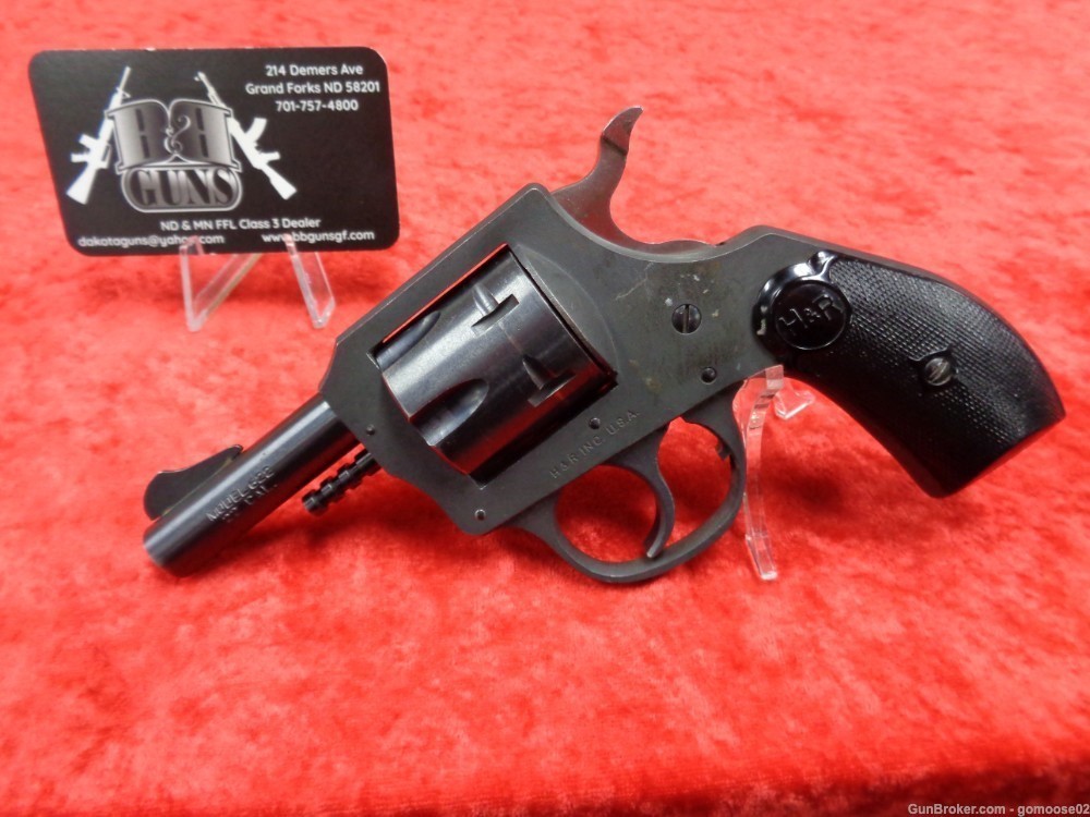 H&R Model 622 22 LR Short Snub Nose Double Action Revolver 6 Shot WE TRADE!-img-4