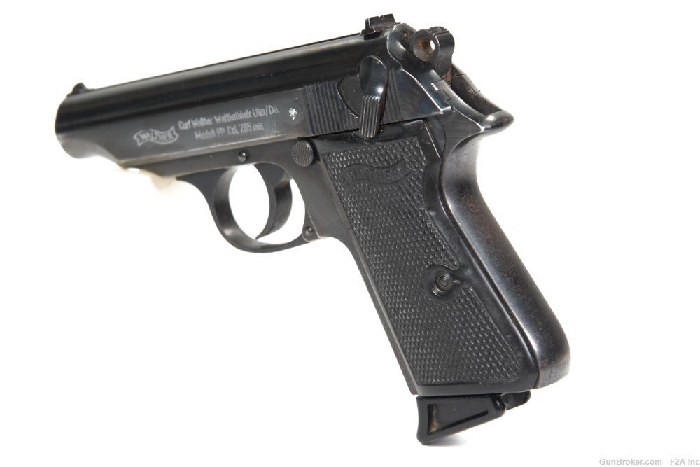 Walther PP, Portuguese Secret Police Marked, 7.65mm, 1945, PIDE Marked-img-3