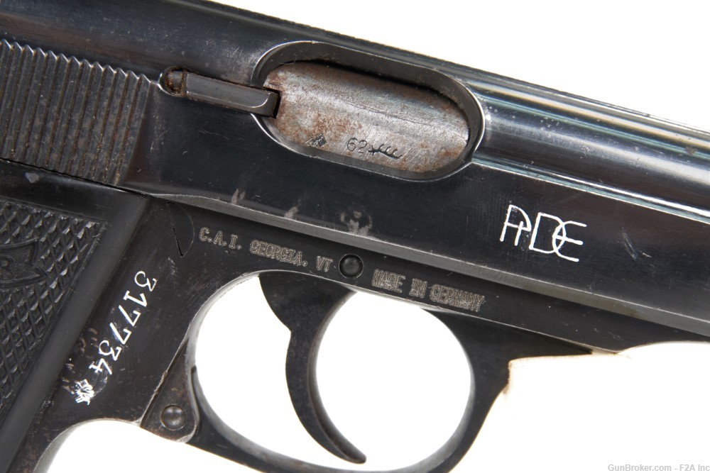 Walther PP, Portuguese Secret Police Marked, 7.65mm, 1945, PIDE Marked-img-7