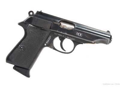 Walther PP, Portuguese Secret Police Marked, 7.65mm, 1945, PIDE Marked