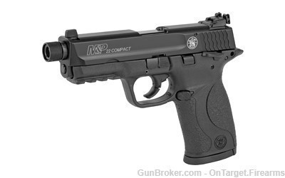 Smith&Wesson M&P Compact 22 3.6in Threaded Barrel, adj sights, 10rd-img-0