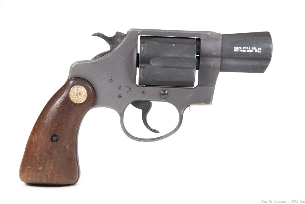 Colt Agent, .38 spl, Colt Cobra Agent Revolver, 1983, Parkerized-img-0