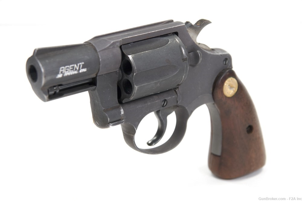 Colt Agent, .38 spl, Colt Cobra Agent Revolver, 1983, Parkerized-img-5