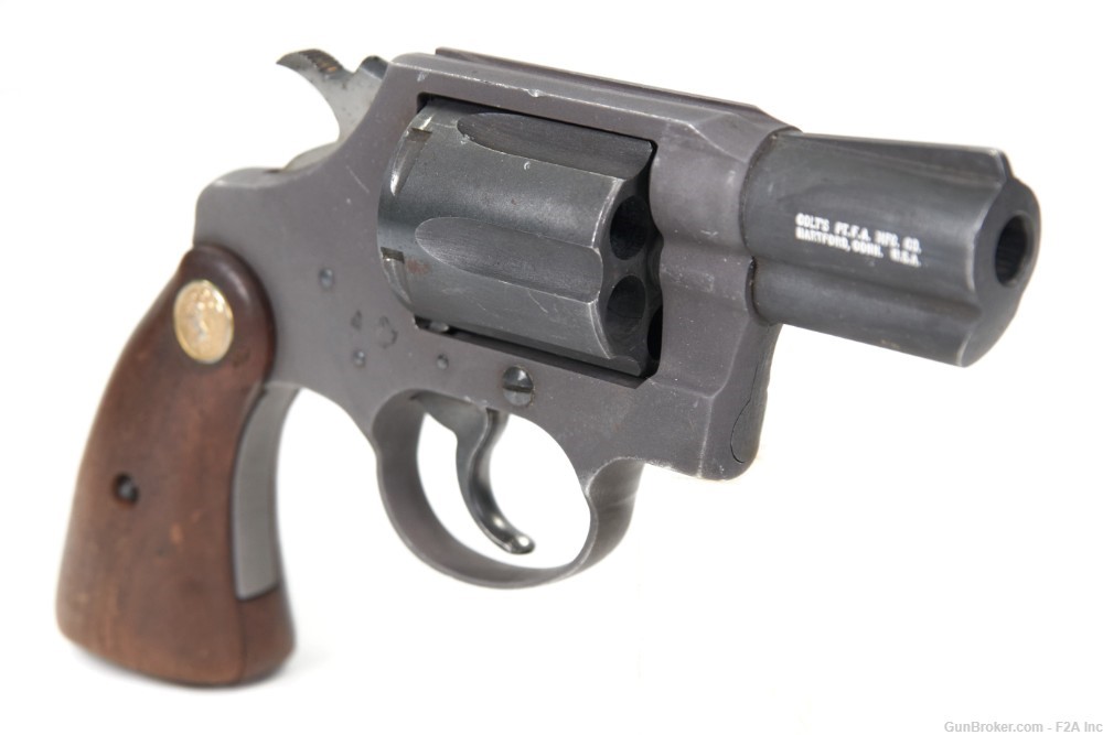 Colt Agent, .38 spl, Colt Cobra Agent Revolver, 1983, Parkerized-img-4
