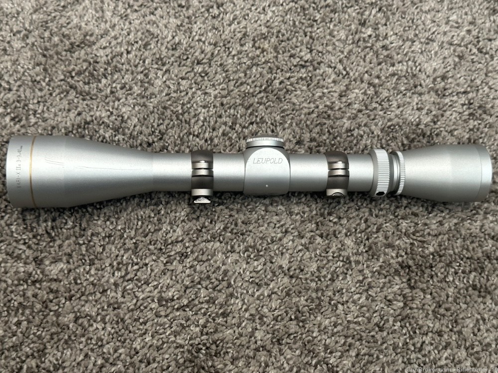 Leupold VX-II 3-9x40mm silver riflescope duplex 1” tube ss vari-img-0