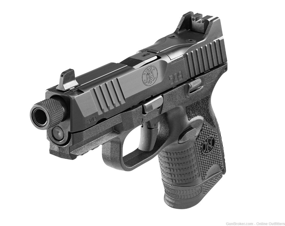 FN 509C Tactical 9mm 4.32" Threaded 24+1 OR 66-100782 FN509CT STORE DEMO-img-2