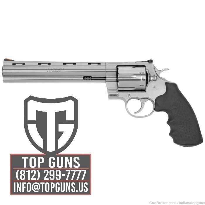 Colt 44Mag 8" 6 Round  ANACONDA-SP8RTS Revolver NIB-img-0