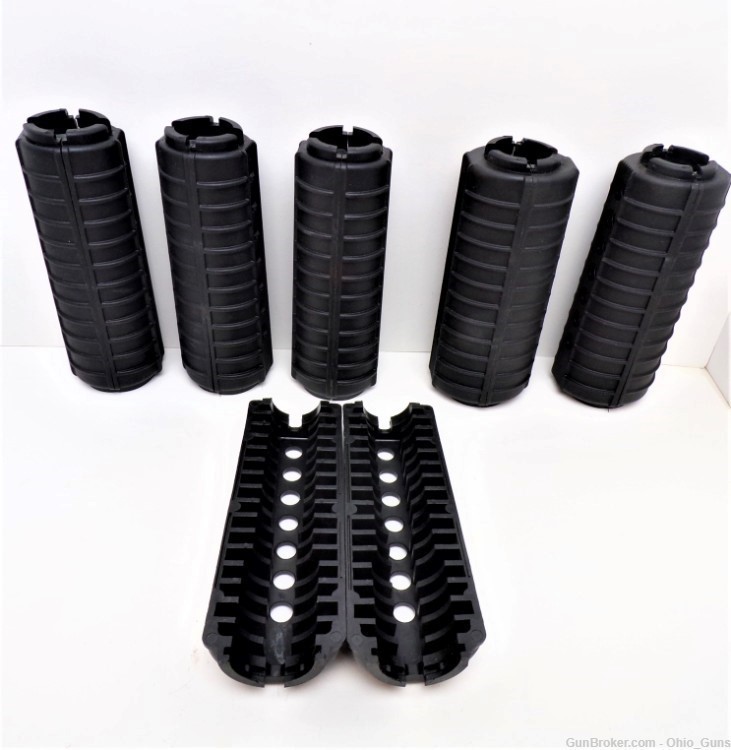AR15 Carbine Hand Guards Take-Offs - Black - Qty. of 6-img-0