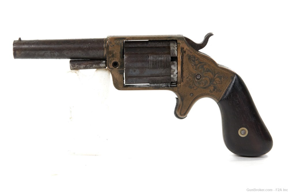 Brooklyn Arms Company Slocum Revolver, .32 Rimfire cartridge-img-1