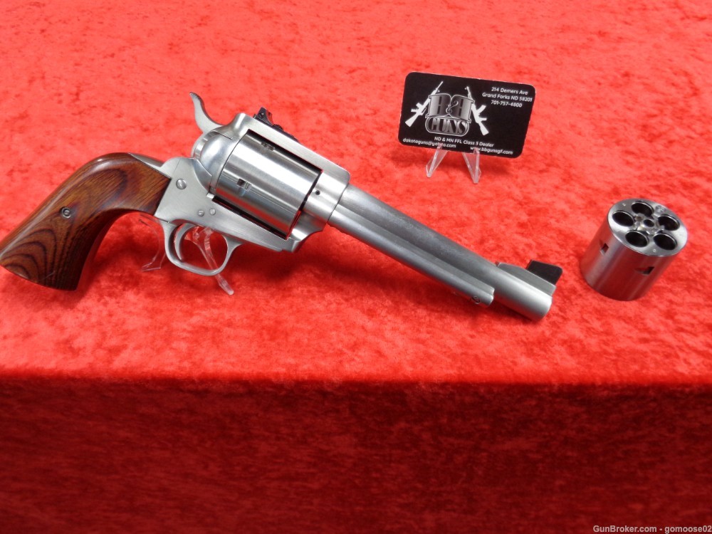Freedom Arms Model 83 Premier 45 Colt 454 Dual Cylinder SAA Stainless TRADE-img-3