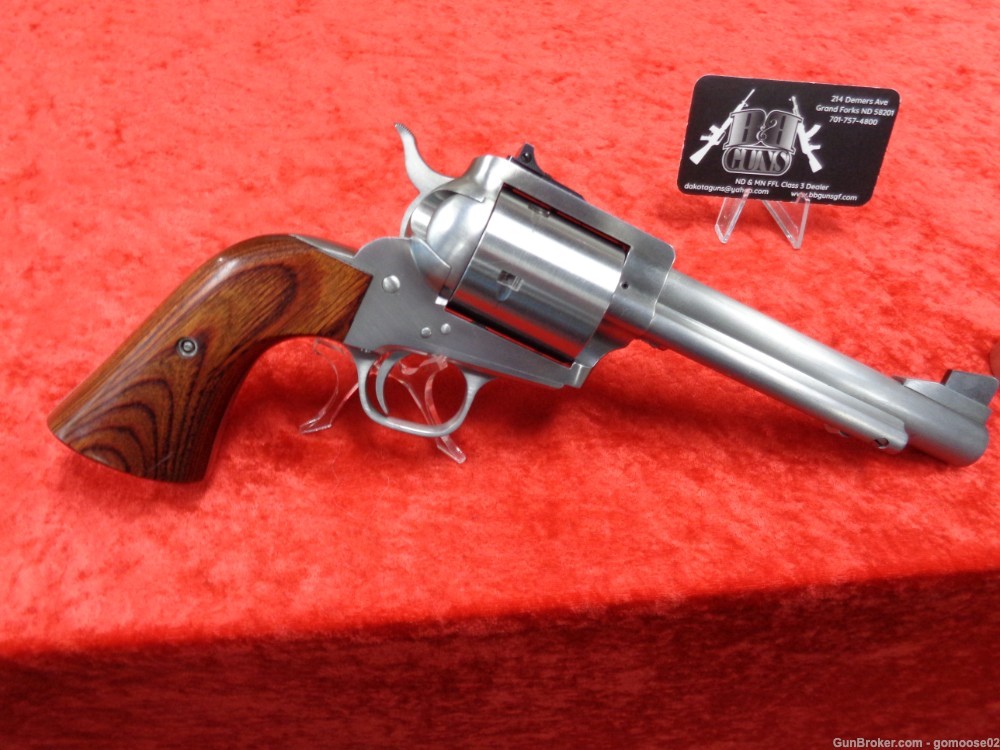 Freedom Arms Model 83 Premier 45 Colt 454 Dual Cylinder SAA Stainless TRADE-img-4