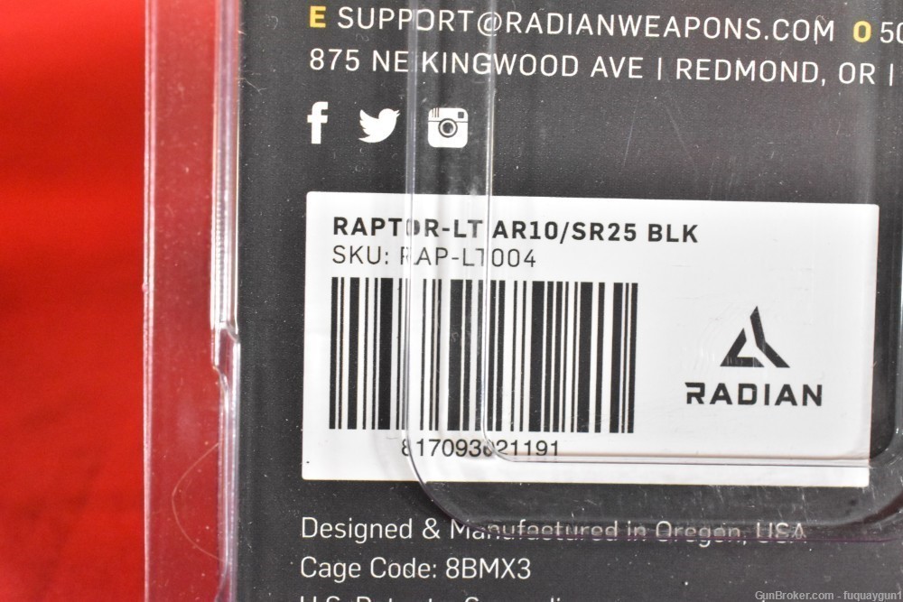 Radian Raptor-LT AR10 SR25 Ambi Charging Handle R0151-img-5