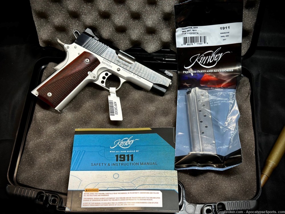 Kimber 1911 Pro Carry 9mm 1911 Kimber Carry Pro Two Tone-img-0
