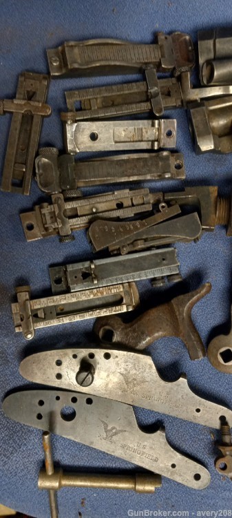 Pre 1900 Lot of Military Gun Parts Must Buy ALL-img-9