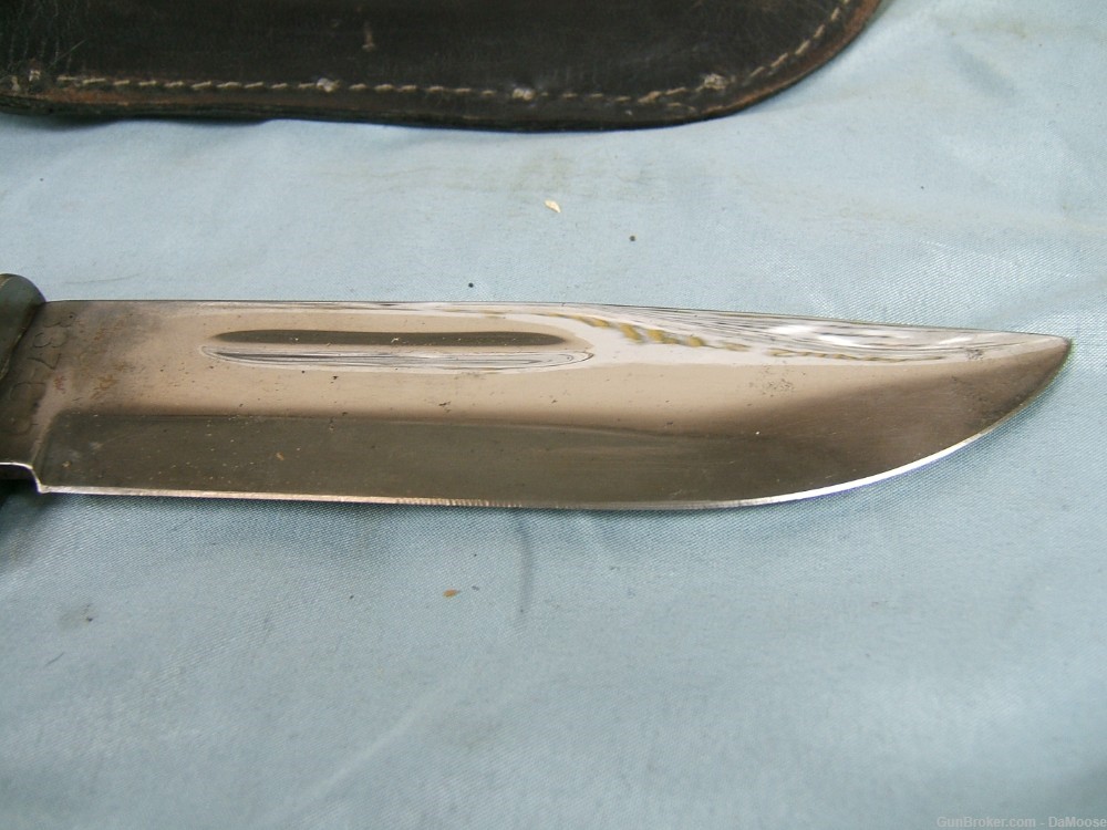 WWII Case XX Fighting Knife with Original Sheath-img-7