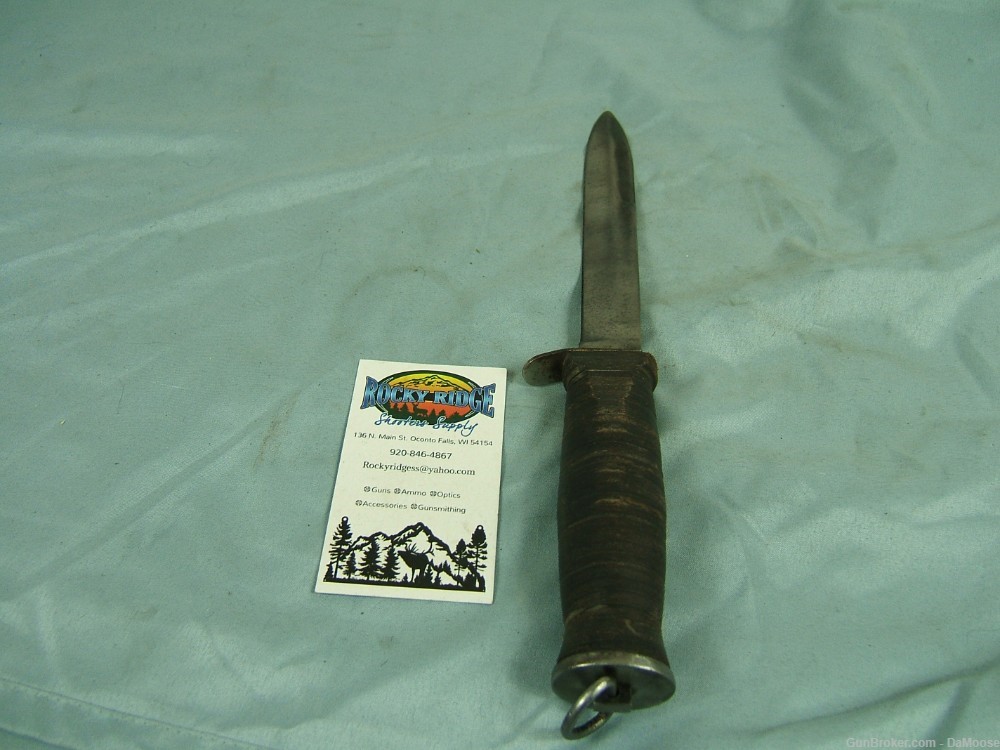 WWII US M3 Trench Fighting Knife Dagger-img-0