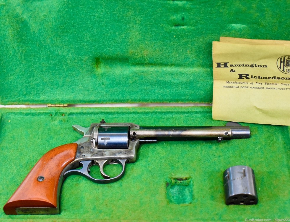 Harrington & Richardson model 676 dual cylinder revolver .22LR .22 Mag H&R-img-0