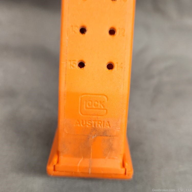 Glock 22 magazine pre-ban orange 15 round-img-2