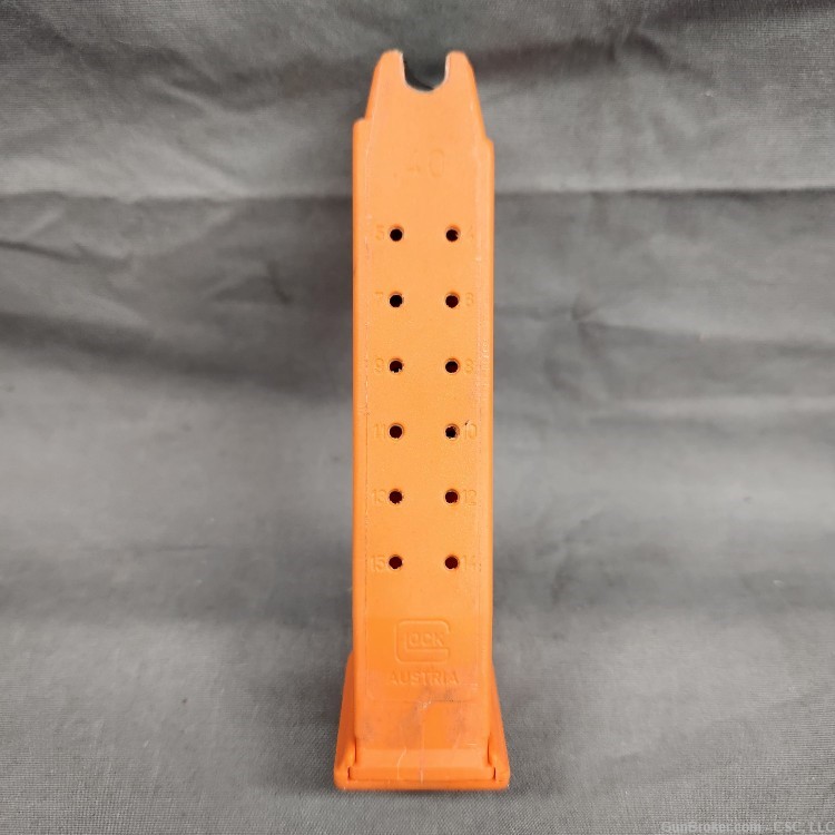 Glock 22 magazine pre-ban orange 15 round-img-0