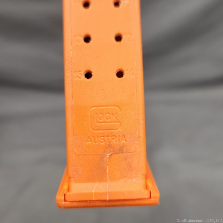 Glock 22 magazine pre-ban orange 15 round-img-9